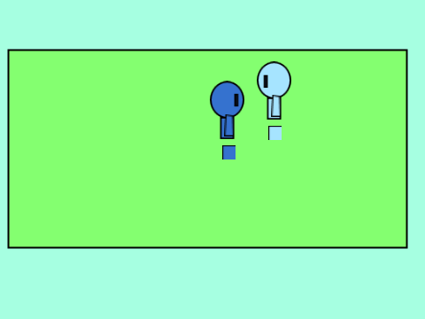 Blue land hangout