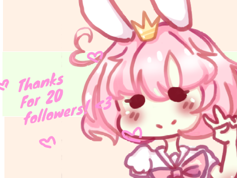 20 followers milestone