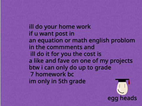 ill do your homework