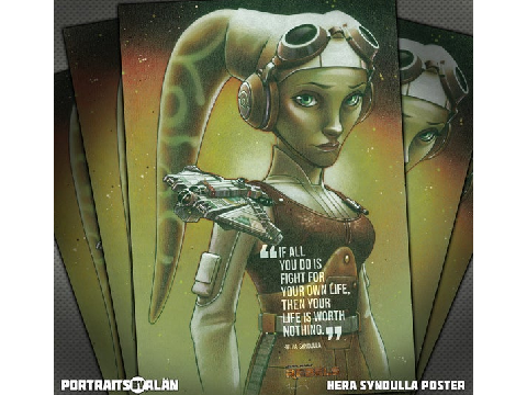 Hera Sydulla Poster My dad got me!!!!!