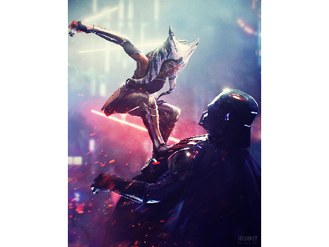 ANOTHER POSTER!!! (This time of ahsoka tano)