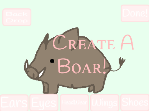 || Cʀᴇᴀᴛᴇ A Bᴏᴀʀ! || Simple Boar game