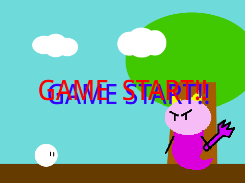 まんまるVSアクマ