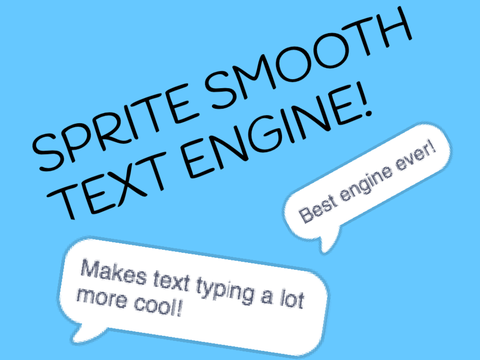 Sprite smooth text engine!