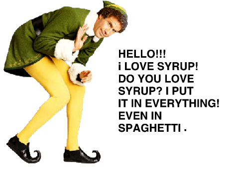Buddy the elf!