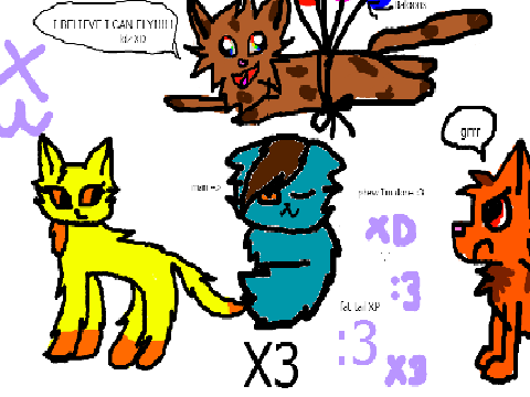 Lightfire and Raintail meet Potatopelt