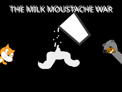 The milk moustache war