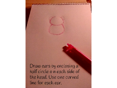 How to draw a panda