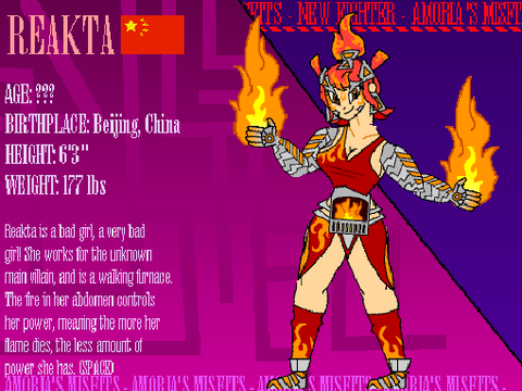 Amoria's Misfits: Reakta fuels the fire!