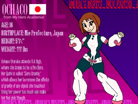 Amoria's Misfits: Ochaco goes Plus Ultra!
