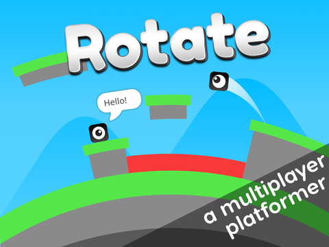 Rotate || ☁️ multiplayer platfomer #games