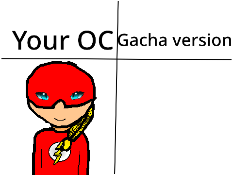 Remix this, put your Oc, and I will make it into Gacha  remix