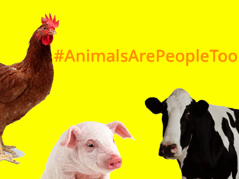 #AnimalsArePeopleToo