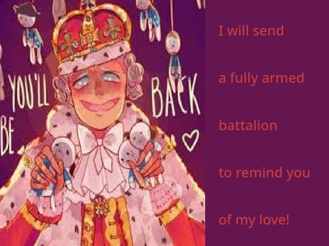 You'll Be Back - Hamilton (With Lyrics)