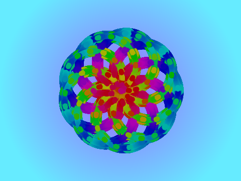 Rainbow swirl
