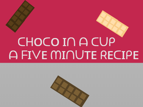 Choco in a Cup!~A 5 Minute Recipe
