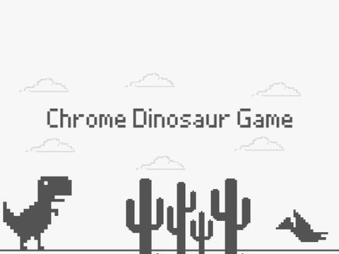 Chrome Dinosaur Game remix