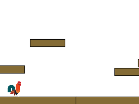 Scrolling rooster 
