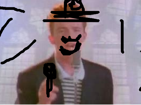 Never gonna give you up but it gets a bit faster