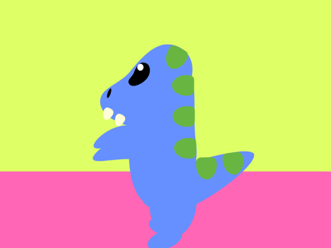 different dino's animation