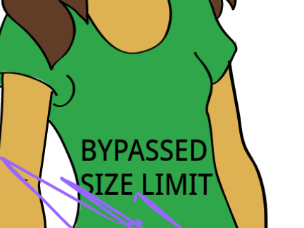 Size Bypassing Glitch