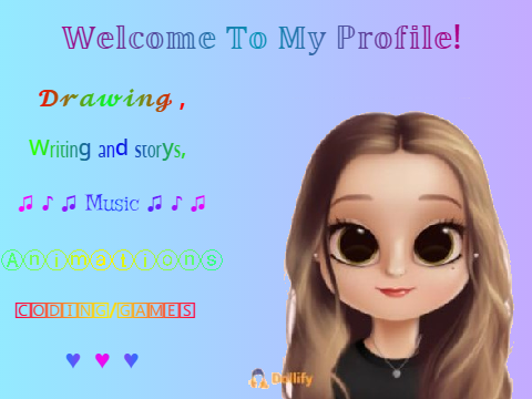  ♥ Welcome To My Profile ♥ 