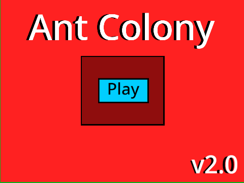 Ant Colony Sim v2.0