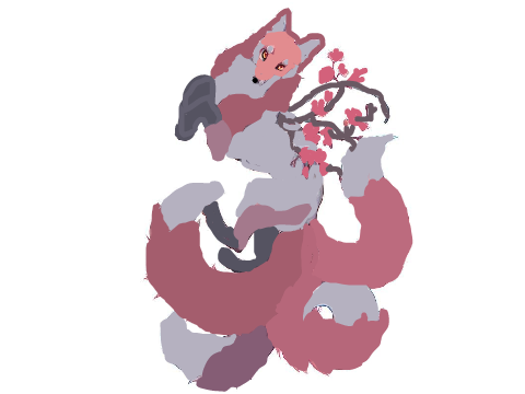 Kitsune art