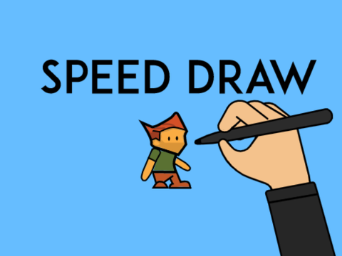 Speed Draw of My Game Character.