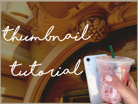how I make thumbnails