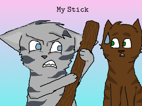 (Rehosted by @-Snowypatches-) My Stick | A Jayfeather spoof MAP