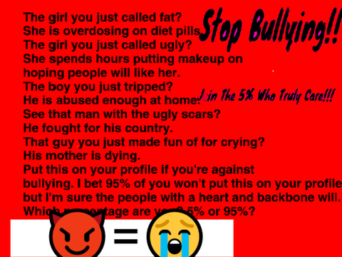 Stop Bullying! 