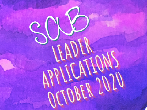 Leader Applications - SAB October 2020