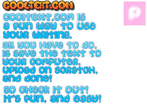 Cooltext.com. Fun and super easy to use