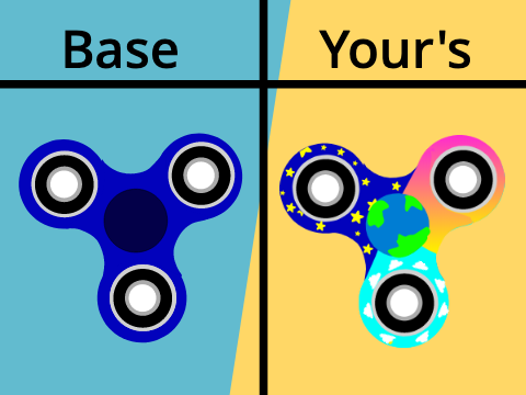 Fidget Spinner Design Contest! OPEN remix-2
