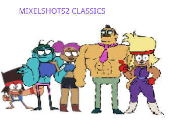 Mixelshots Classics: OK KO Character Select