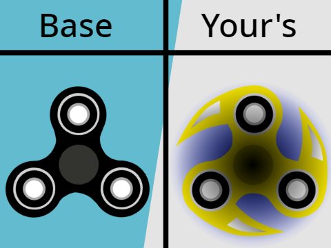 Fidget Spinner Design Contest! OPEN remix