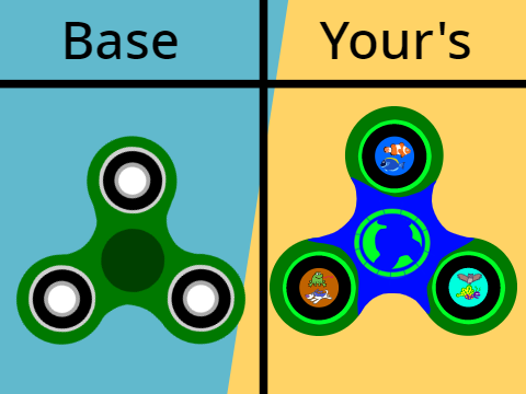 TapingAnimations Fidget Spinner Entry