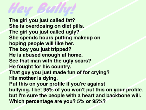 Remix to STOP BULLYING cuz it's bad remix 