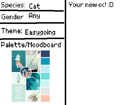 ~ SOON - NEW OC!! ~