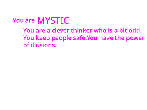 What Superhero Are You? (personality test)