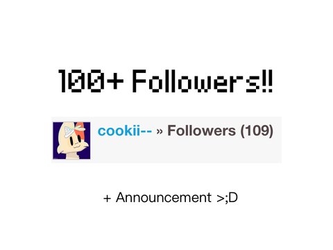 1-1-100 followers?! Meme (announcement)