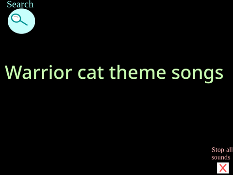 Warrior cats theme songs