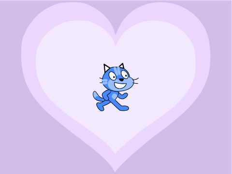 mega man as scratch cat