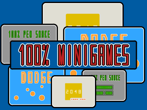100% Pen Minigames