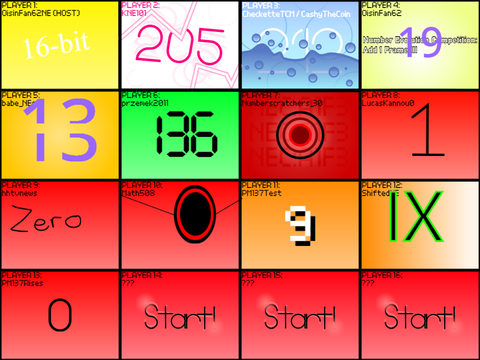 Number Evolution Competition: Add 1 Frame III - Round 400+ [ Start -> 136 ] remix remix remix… remix