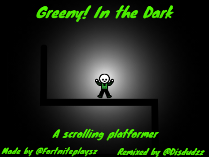 Greeny! In the dark - a scrolling platformer