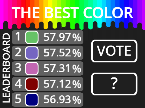 ☁ The Best Color