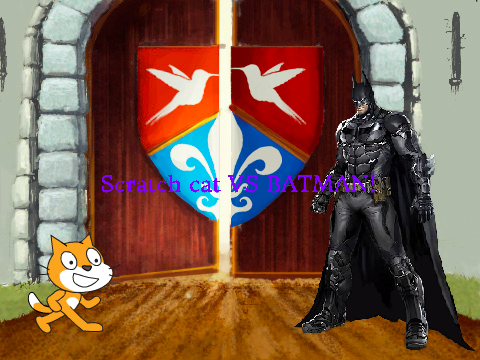 SCRATCH CAT VS BATMAN 2!!!