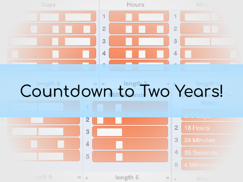 Countdown to 2 Years!
